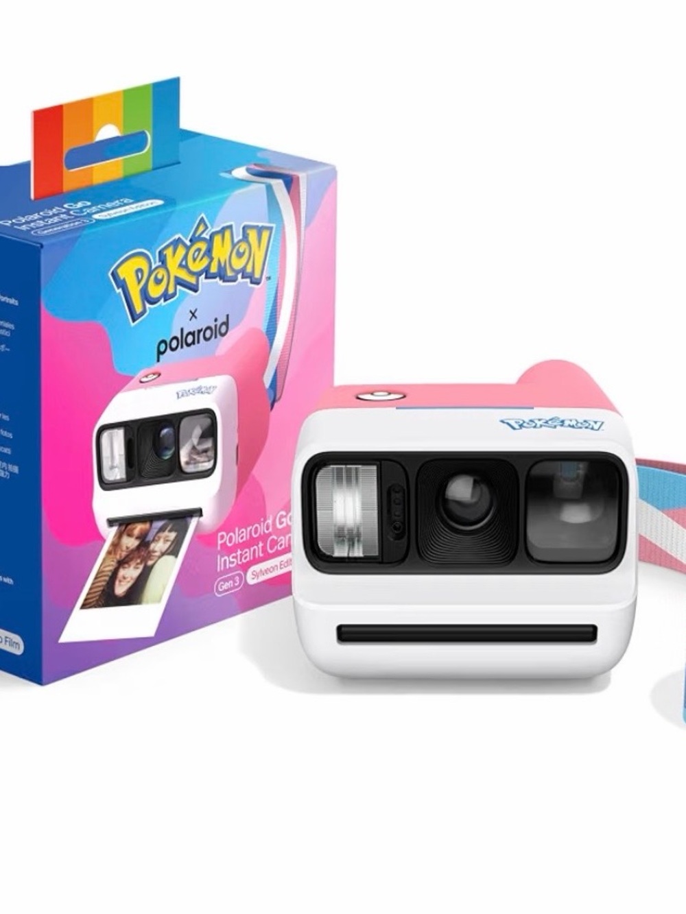 PRE SALE///Polaroid Go Generation 3 – Pokémon Sylveon Edition BUNDLE
